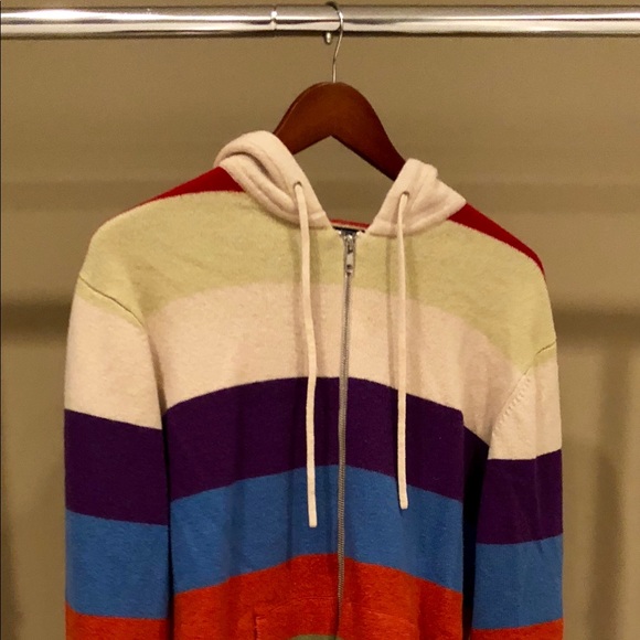 Men’s Stussy Size M Wool Hoodie Sweater Sweatshirt - Picture 2 of 3